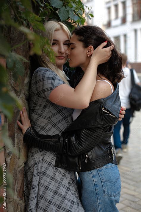 women kissing each other|Lesbians Touching Each Other Video Footage